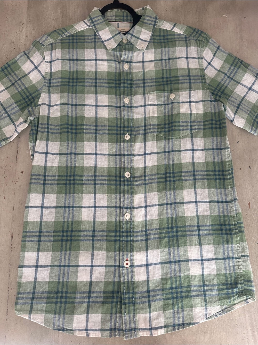 Original Weatherproof Vintage Linen/Cotton blend shirt